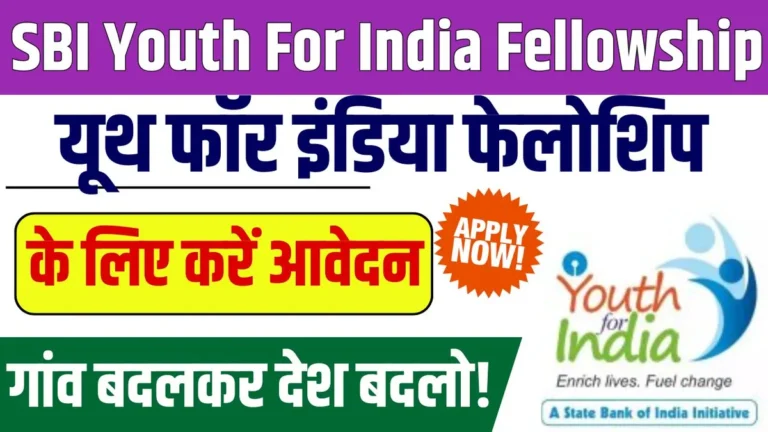 SBI Youth For India Fellowship